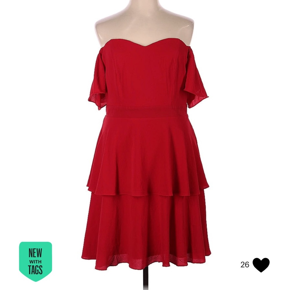 City Chic Red Dress